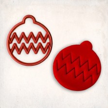 Butedo Yılbaşı Süs Kurabiye Kalıbı Şekillendirici Kopat