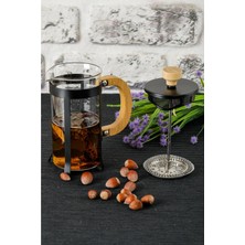 Lüx Cam 350 ml French Press Siyah