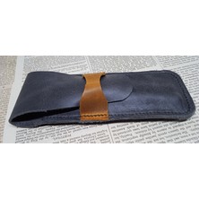 Mahfuz Crazy Hors Deri El Emeği Özel Kalemleriniz Için Kalemlik Kalem Kutu 27 cm 6 cm Nrr1