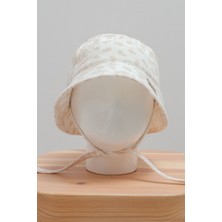 Caramell Draw Boy Summer Collection Ekru - Açık Kahverengi %100 Pamuk Müslin Erkek Şapka