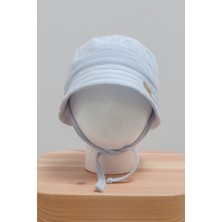 Caramell Draw Boy Summer Collection Mavi %100 Pamuk Müslin Erkek Şapka