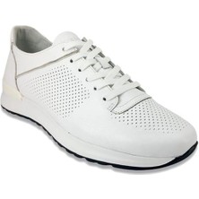 Libero 3045 Günlük Casual Erkek Deri Ayakkabı-Beyaz