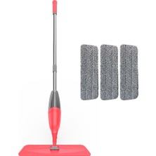 Pony Sprey Mop 3 Mikrofiber Mop Set Somon Temizlik Seti