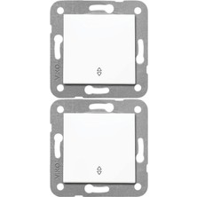 Viko Karre Vavien Beyaz (Çerçeve Dahil) 90967004 (2 Adet)