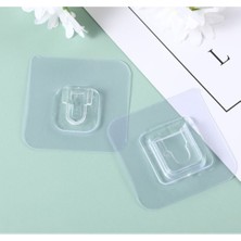 Tartuk Store Geçmeli Klips Eşya Sabitleme Askısı 10 Set