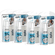 Zolx 30ML Gözlük Camı Temizleme Kiti Dörtlü Set