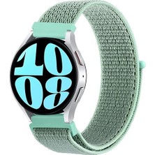 Pilanix Preo Pwatch S1 20 mm Için Hasır Kumaş Desenli Naylon Kayış