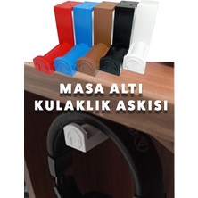 OG Bilişim Çok Amaçlı Masa Altı Kulaklık Askısı  - Kulaklık Standı Mavi