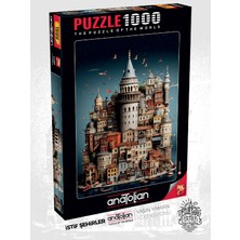 Anatolian 1000 Parçalık Puzzle / Galata - Kod 1158