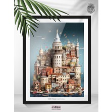 Anatolian 1000 Parçalık Puzzle / Galata - Kod 1158