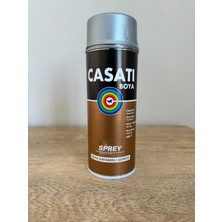 Casati 690 Derece Isıya Dayanıklı Gümüş Gri Sprey Boya 400 ml Gümüş Gri