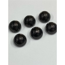 Karan Tuhafiye Metal Düğme/trençkot Ceket Boyu/ 6 Lı Set/2,3 CM/JX019/ANTRASIT