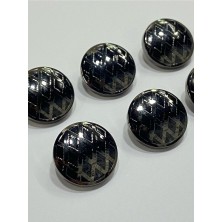 Karan Tuhafiye Metal Düğme/hırka Yelek Boyu/ 6 Lı Set/1,8 CM/JX008