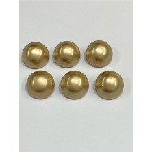 Karan Tuhafiye Metal Düğme/trençkot Ceket Boyu/ 6 Lı Set/2,3 CM/JX022/MAT Gold