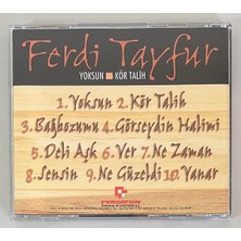 Ferdifon Ferdi Tayfur Yoksun Kör Talih CD (Orjinal Dönem Baskı)