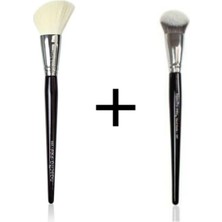 Nascita Pro Açılı Allık Fırçası Nasbrush253 + Pro Plus Açılı Fondöten Fırçası