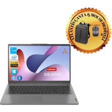 Lenovo Ideapad 3  I3-1215U 16GB 128GB  M.2 SSD 82RK00X8TXATL32  15.6'' W11H Notebook + Çanta+ Mouse