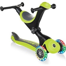 Globber Go Up Deluxe Işıklı Scooter - Yeşil