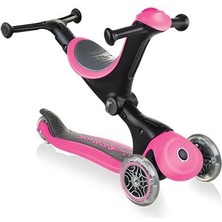 Globber Go Up Deluxe Scooter - Pembe