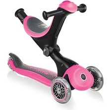 Globber Go Up Deluxe Scooter - Pembe