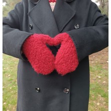 Yaso Shop Yünlü Örgü Renkli Eldiven