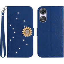 YH Market Oppo Case 4g Telefon Kılıfı Için Kılıf Pu Deri Kapak Çevirin Kart Tutucu Flip Tpu (Yurt Dışından)