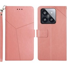 YH Market Xiaomi 14 Telefon Kılıfı Için Kickstand Dayanıklı Darbeye Dayanıklı Tpu Kabuk Flip (Yurt Dışından)