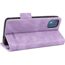 YH Market Nokia C02 Deri Folio Flip Case Için Kılıf Tam Koruma Koruyucu (Yurt Dışından)