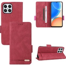 YH Market Onur X8 Deri Folio Flip Case Kart Ekleme Koruyucu Tam Için Kılıf (Yurt Dışından)