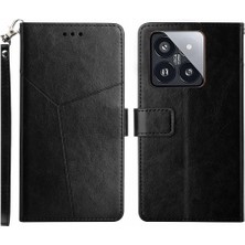 YH Market Xiaomi 14 Telefon Kılıfı Için Kickstand Dayanıklı Darbeye Dayanıklı Tpu Kabuk Flip (Yurt Dışından)