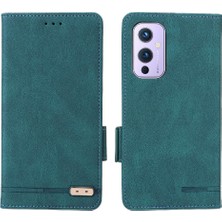 YH Market Kart Tutucu Kickstand ile Oneplus 9 Deri Folio Flip Case Için Kılıf (Yurt Dışından)