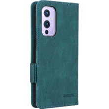 YH Market Kart Tutucu Kickstand ile Oneplus 9 Deri Folio Flip Case Için Kılıf (Yurt Dışından)