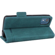 YH Market Nokia C02 Deri Folio Flip Case Için Kılıf Tam Koruma Koruyucu (Yurt Dışından)