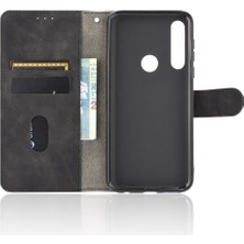 YH Market Motorola Moto G Güç Kart Tutucu ile Kickstand Deri Folyo (Yurt Dışından)