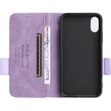 YH Market Kart Tutucu ile iphone X/xs Için Kılıf Kickstand Deri Folio Flip Case (Yurt Dışından)