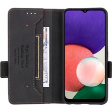 YH Market Samsung Galaxy A22 5g Için Kılıf Koruyucu Kapak Kart Tutucu Kickstand ile (Yurt Dışından)