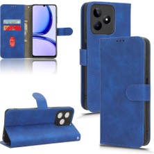 YH Market Realme C53 4g Kart Ekleme Deri Için Kılıf Folio Flip Case Tam (Yurt Dışından)