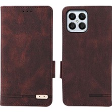 YH Market Onur X8 Deri Folio Flip Case Kart Ekleme Koruyucu Tam Için Kılıf (Yurt Dışından)