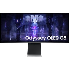 Samsung 34" LS34BG850SUXUF Smart Odyssey OLED G8 0.03 ms 175Hz UWQHD 1800R Gaming Monitör