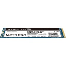 TEAM MP33 PRO 1TB 2400/2100MB/S Nvme Pcıe GEN3X4 M.2 SSD Disk (TM8FPD001T0C101)