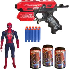 Prestij Oyuncak Prestij Bvm Oyuncak Hedefli Soft Mermili Spiderman Figürlü Dart Atan FAB.9520