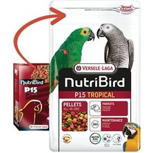 Versele Laga Versele-Laga Nutribird P15 Tropical Papağan Kuş Yemi 1 kg