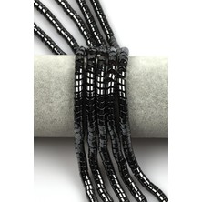 Alibaba Doğaltaş Hematit Dizi 3 x 6 mm Yılan Model
