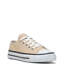 Tonny Black Çocuk Unisex Bej Rahat Kalip Sneaker Ayakkabi