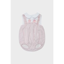 Layette Bg Store Kız Bebek Pembe Tulum 23SS0LT7814