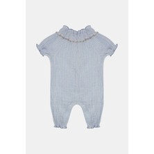 Layette Bg Store Kız Bebek Mavi Tulum 23SS0LT7811