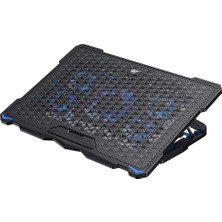 Havit Gamenote F2076 Cooling Pad Aydınlatmalı Gaming Laptop Soğutucu - Ayarlanabilir - 2400RPM - 17"