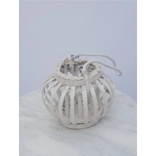 SS Design SSDESIGN Ithal Eskitme Ahşap Bahçe Dekorasyonu Fener