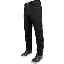 The Biker Jeans City Biker Cold Killer Black Korumalı Motosiklet Kot Pantolonu