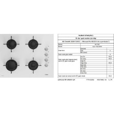 Altus Ala 310 Hw Beyaz Ankastre Fırın. Ala 535 Hw Beyaz Cam Duvar Tipi Ankastre Davlumbaz. Ala 159 Dhw 65 cm Ankastre Ocak